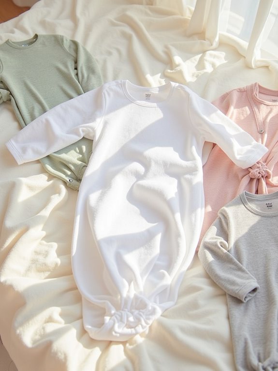 baby gown material choices