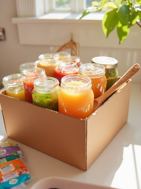 choosing convenient organic baby food