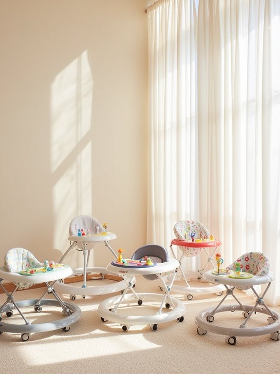 choosing safe baby walkers