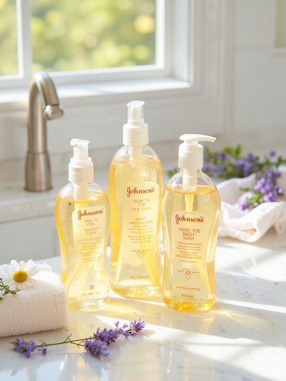 choosing safe suitable baby wash