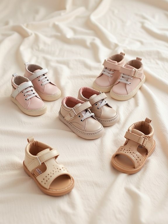 proper wide baby shoe features