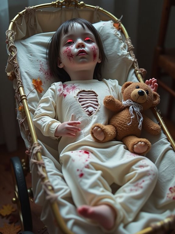 zombie baby halloween decoration considerations