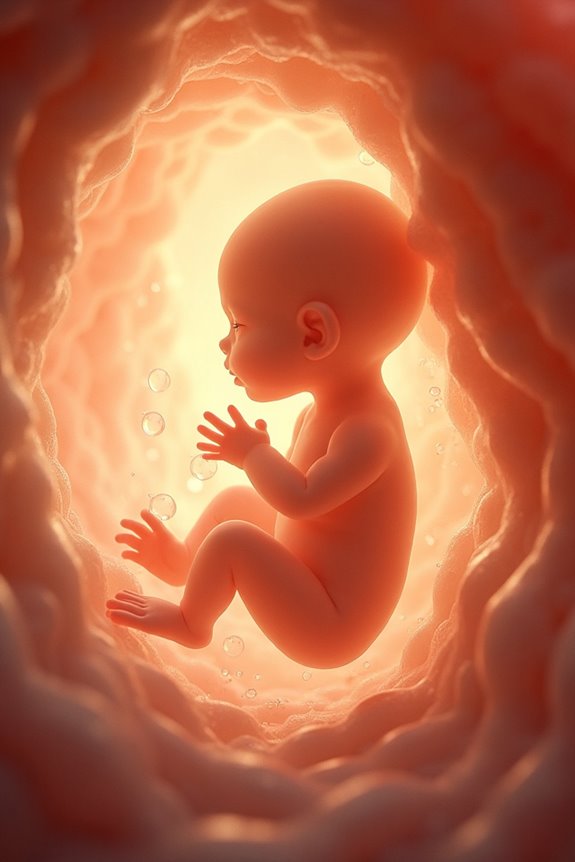 amniotic fluid supports lung development