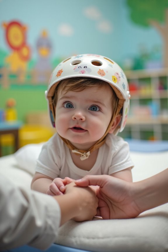 babies require helmets for plagiocephaly