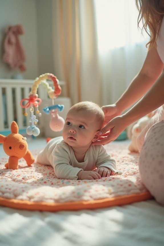 baby rolling techniques support