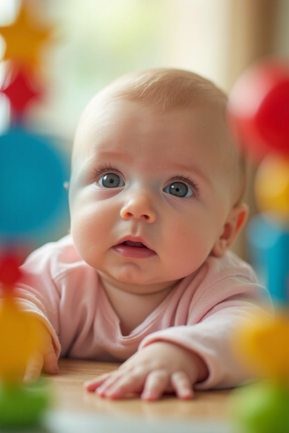 eye development milestones progress