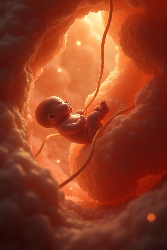 fetal breathing through placenta