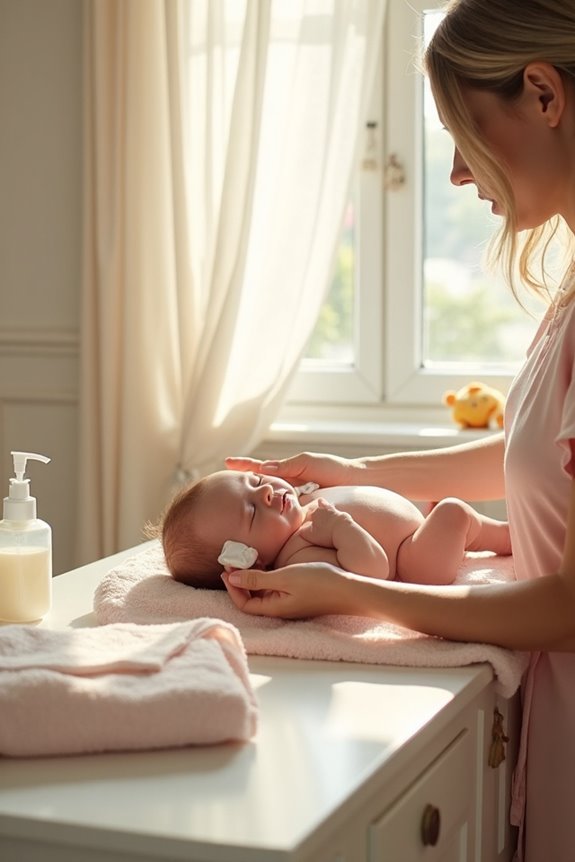 gentle baby skin care