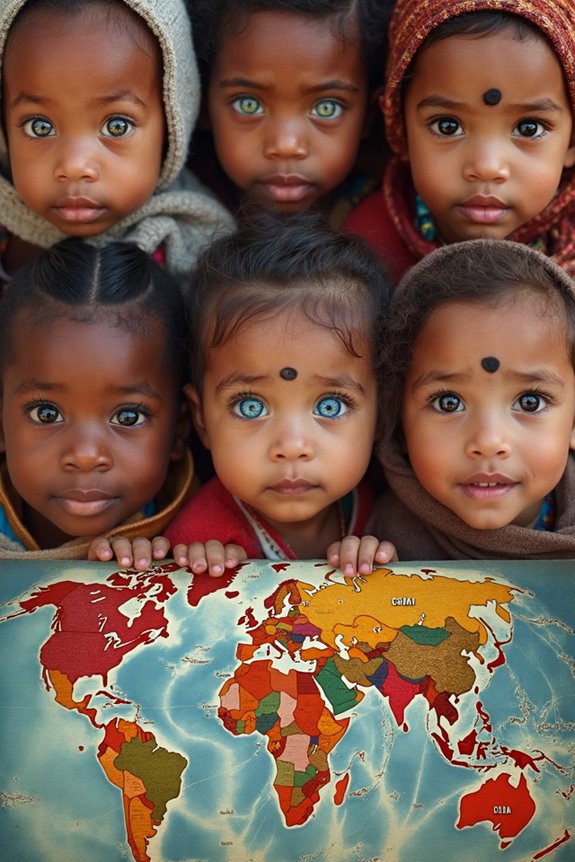 global eye color diversity