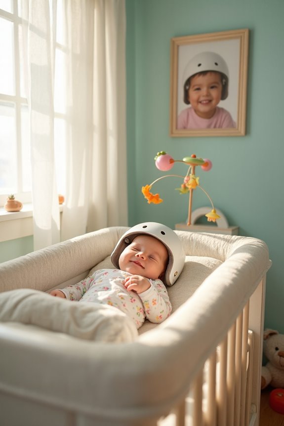 helmet therapy benefits infants