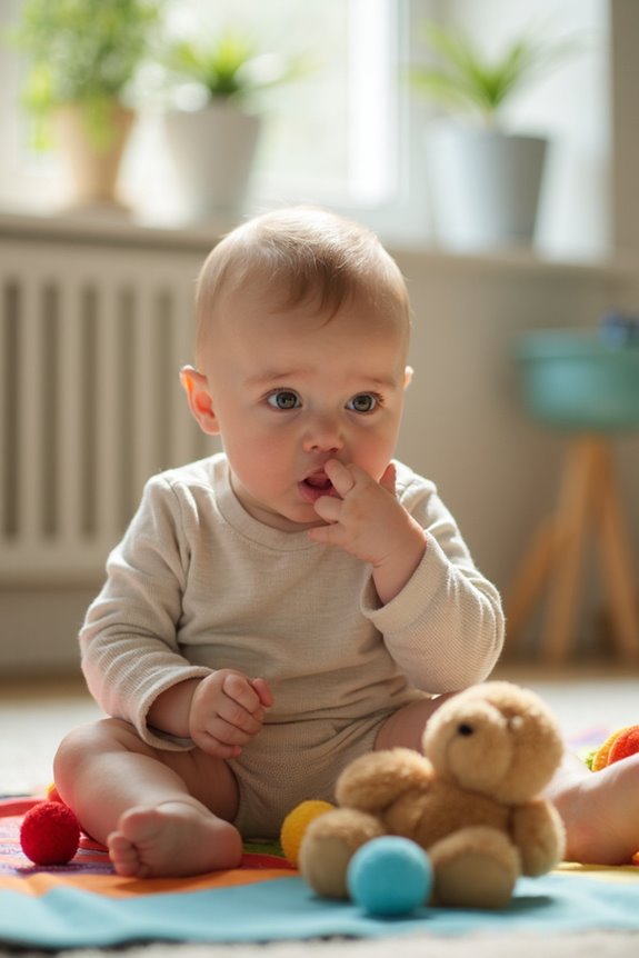 infant babbling fosters language