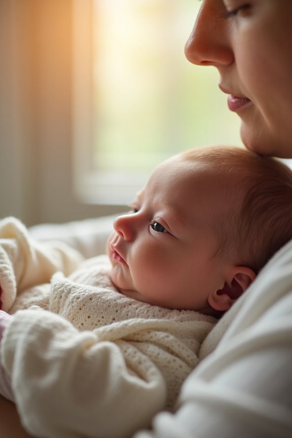 infants develop depth perception