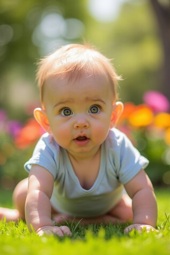 infants visual exploration enhances learning