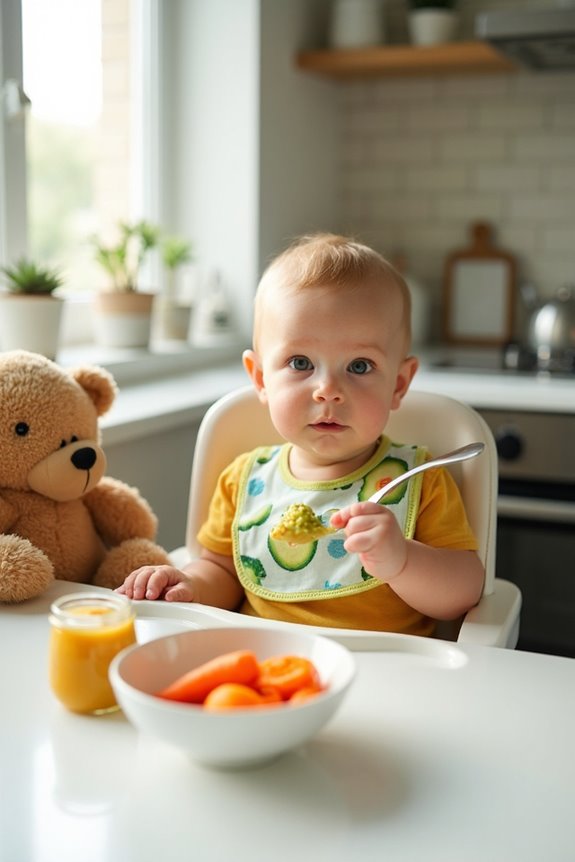introducing solids to babies