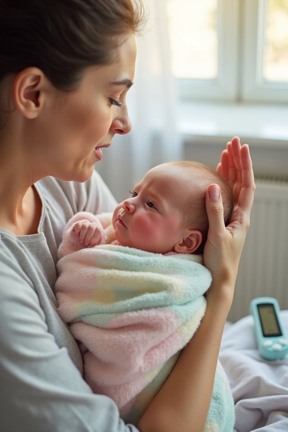 monitor baby s fever symptoms