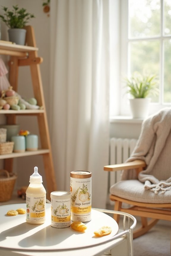 organic baby formula options