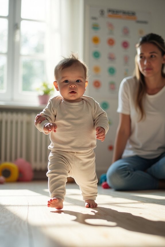 pediatric evaluation walking milestones