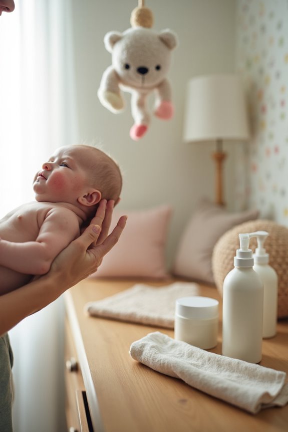 safe baby acne solutions