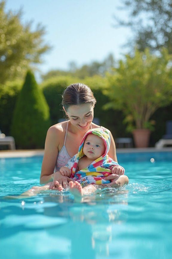 safe baby pool preparation