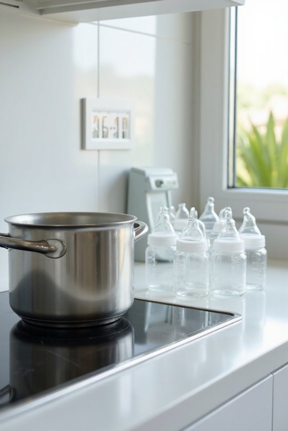 safe bottle sterilization practices