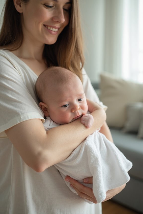 safe burping practices for infants