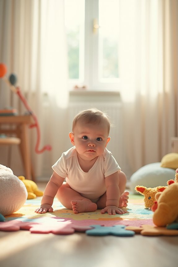 sitting to crawling transition