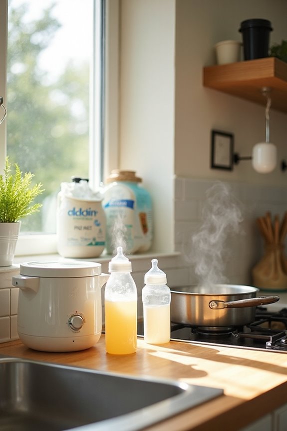 sustainable baby bottle sterilization