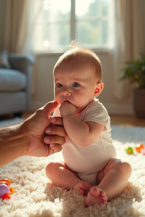 unexpected strength in infants